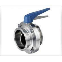 Aomite Stainless Steel Sanitary SMS Threaded Butterfly Valve 304/316L