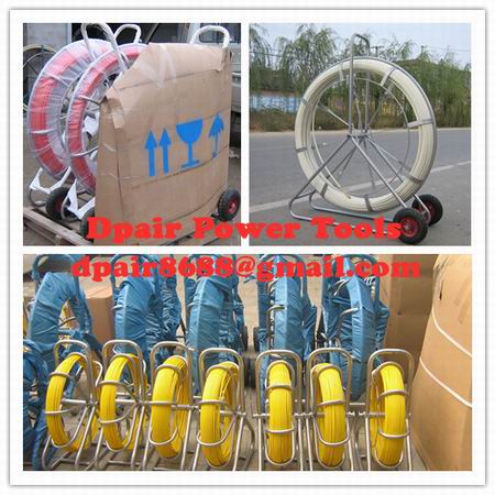 Yellow Duct Snake,Non-Conductive Duct Rodders,Fiber snake