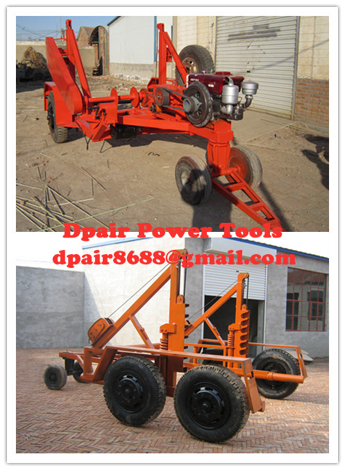  Sales Cable Trailer, Cable Reel Puller, factory reel trailers,cable-drum trailers