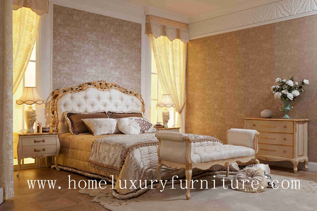 Стойка FB-105 ночи типа кровати твердой древесины Kingbed мебели спальни комплектов спальни новая классицистическая