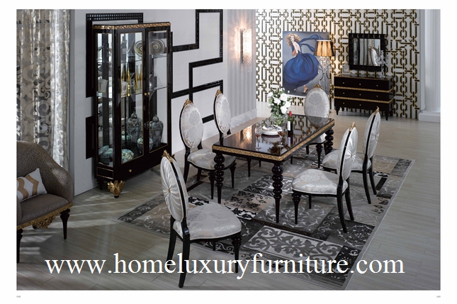 Комплекты классицистическая Европа столовой обедая таблицы и мебели столовой стулов вводят TN-001 в моду