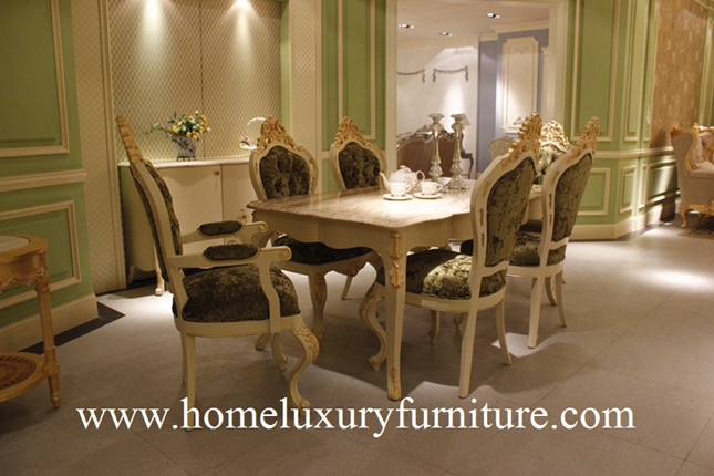 大理石餐桌、欧式时尚餐厅家具