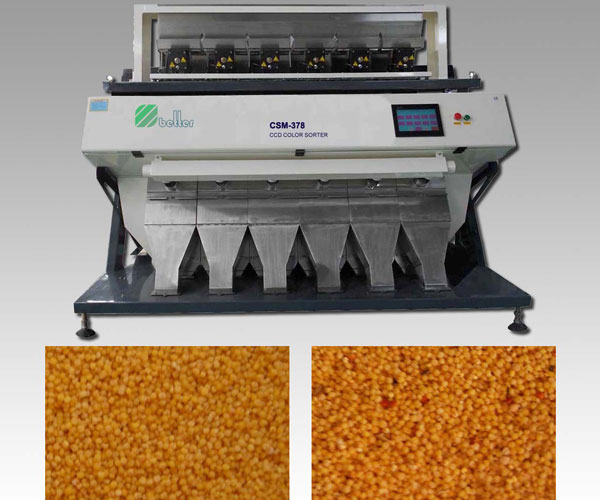 Yellow Rice CCD Color Sorter Machine  