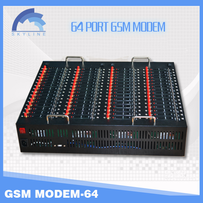 64 порта GSM модем, WAVECOM GSM модем, GSM модем для отправки смс