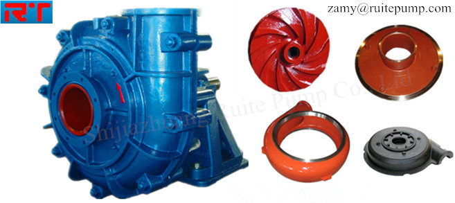 AH series centrifugal slurry pumps 