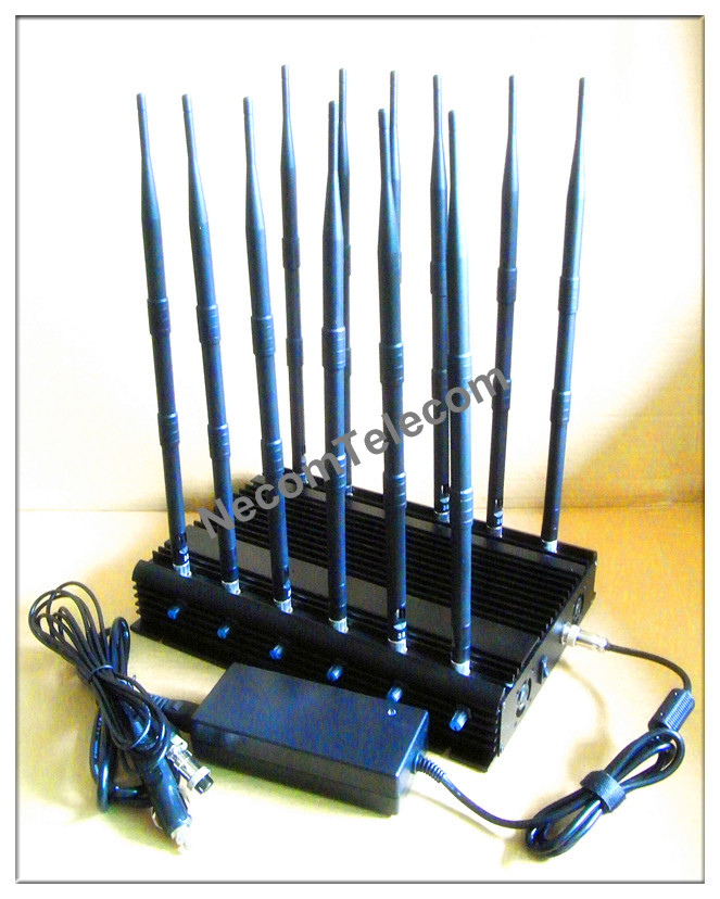 CPJB12 12 Antennen zellulären-wifi-gps-LoJack-433-315mhz alles in einem Störsender