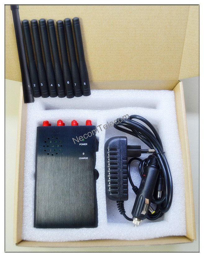 CPJP8 Portable Eight Antenna for all Cellular, GPS, Lojack, Alarm Jammer system