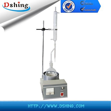 A:Brief description:       DSHD-260B Water Content Tester is designed according GB/T260 Test Method for Water Content of Petroleum Products.     DSHD-260B Water Content Tester is applied to determine 