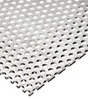 aluminium round hole perforated sheet