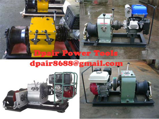  Asia Cable pulling winch, CABLE LAYING MACHINES,Cable bollard winch