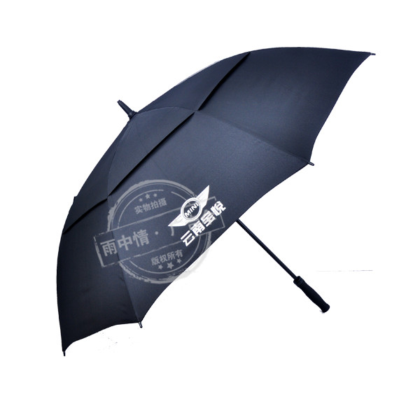 Windproof golf umbrella straight umbrella strong umbrella auto open umbrella