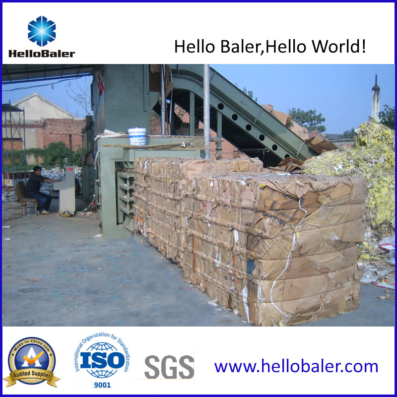 Hellobaler Semi-Automatic Waste Cardboard Baler
