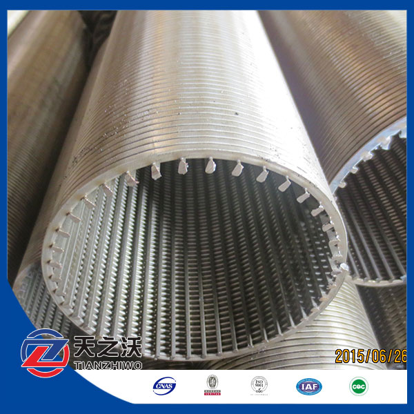 Johnson screen pipe for drilling wells