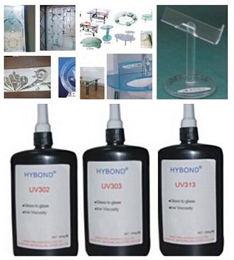 UV Curing Adhesive/Glue for glass to glass/metal/plastic