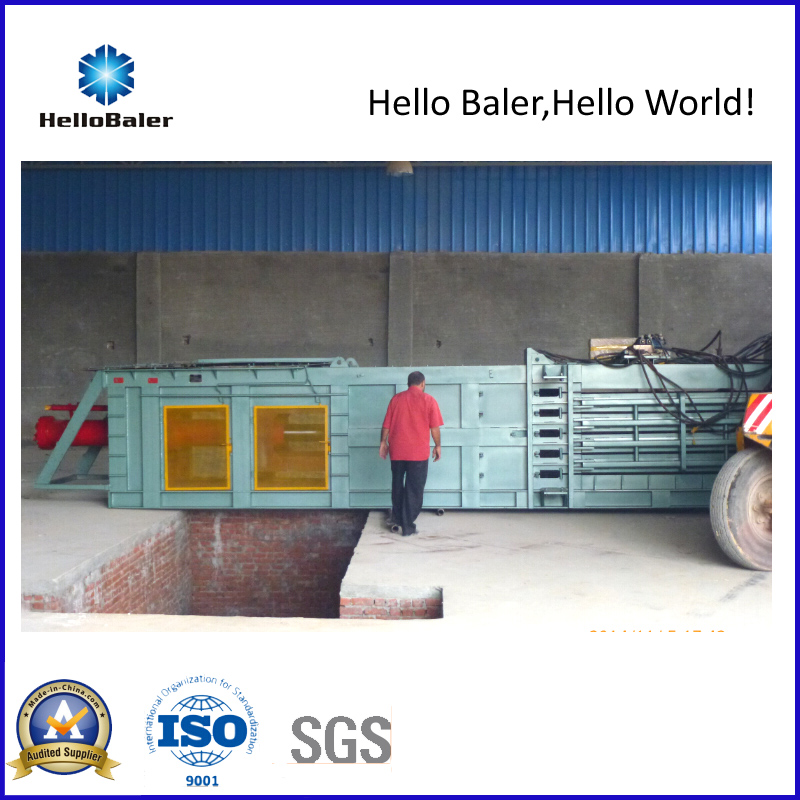Hellobaler Hsa7-10semi-автоматическая отходов картон пресс-подборщик