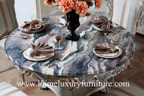 Round dining table furniture dining table 4 chairs dining table marble wood dining table