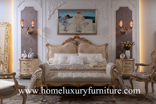 Домашняя кровать дешевое FB-102 номинального размера опорочной платформы мебели кровати размера короля кровати твердой древесины кровати спальни кровати