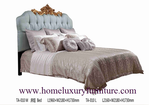 Queen bed king bed luxury bedroom classical bed Italy style bed bed price supplier TA-010
