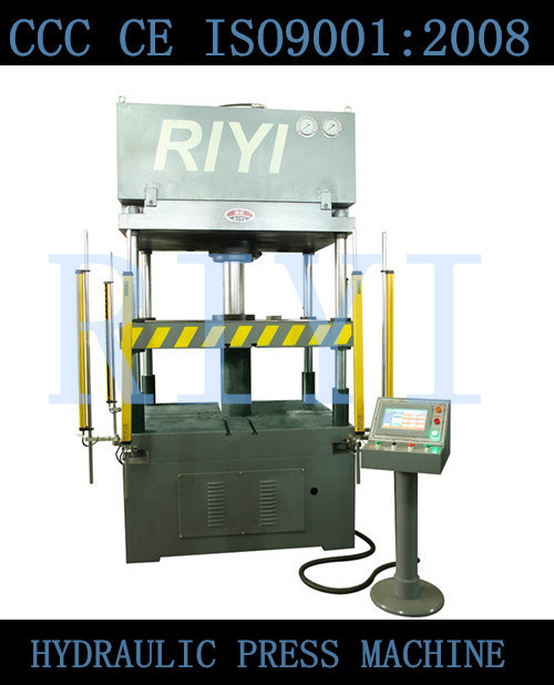 oil press machine,High precision Double Acting CNC 4-column Hydraulic Press Machine,