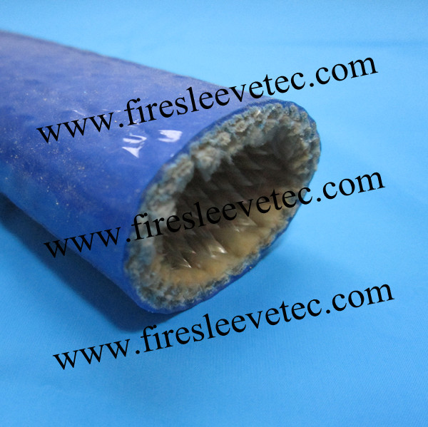 silicone rubber fiberglass firesleeve