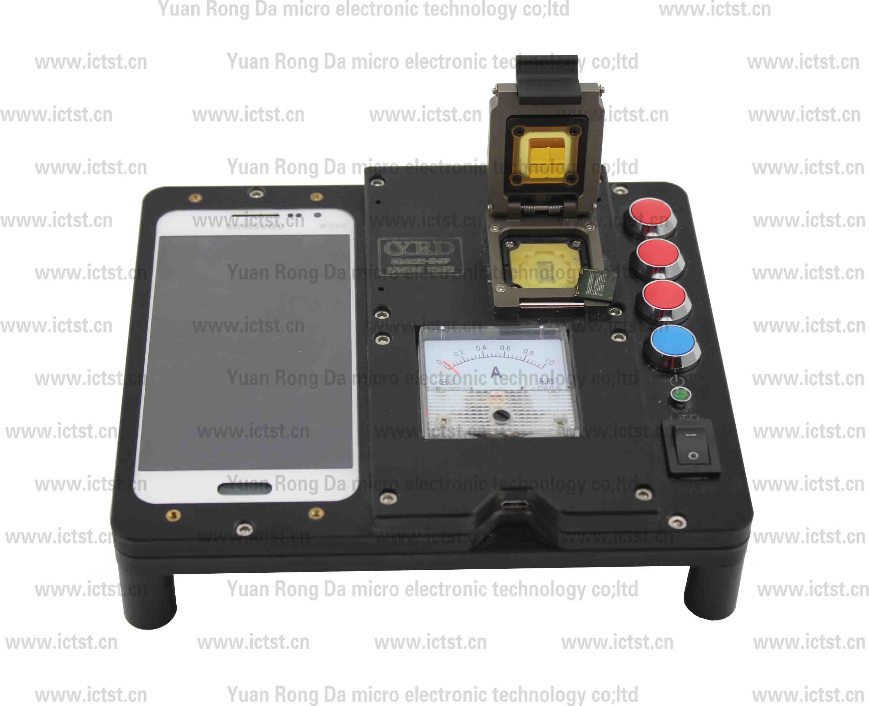 	EMCP-SAMSUNG-GI8552 test socket 162 pin count IC SIZE 11.5*13*0.7 EMCP KTNO405S 	China test socket supplier