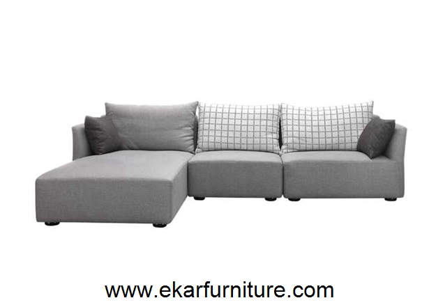 China supplier grey fabric sofa modern style YX270