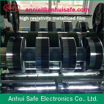 Metallized polypropylene film polyester film for capacitor use MPP film PET film capacitor film manufacturer