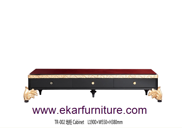  TV stands wooden table tv cabinet TR-002