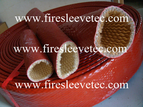 hydraulic hose protection fire sleeving
