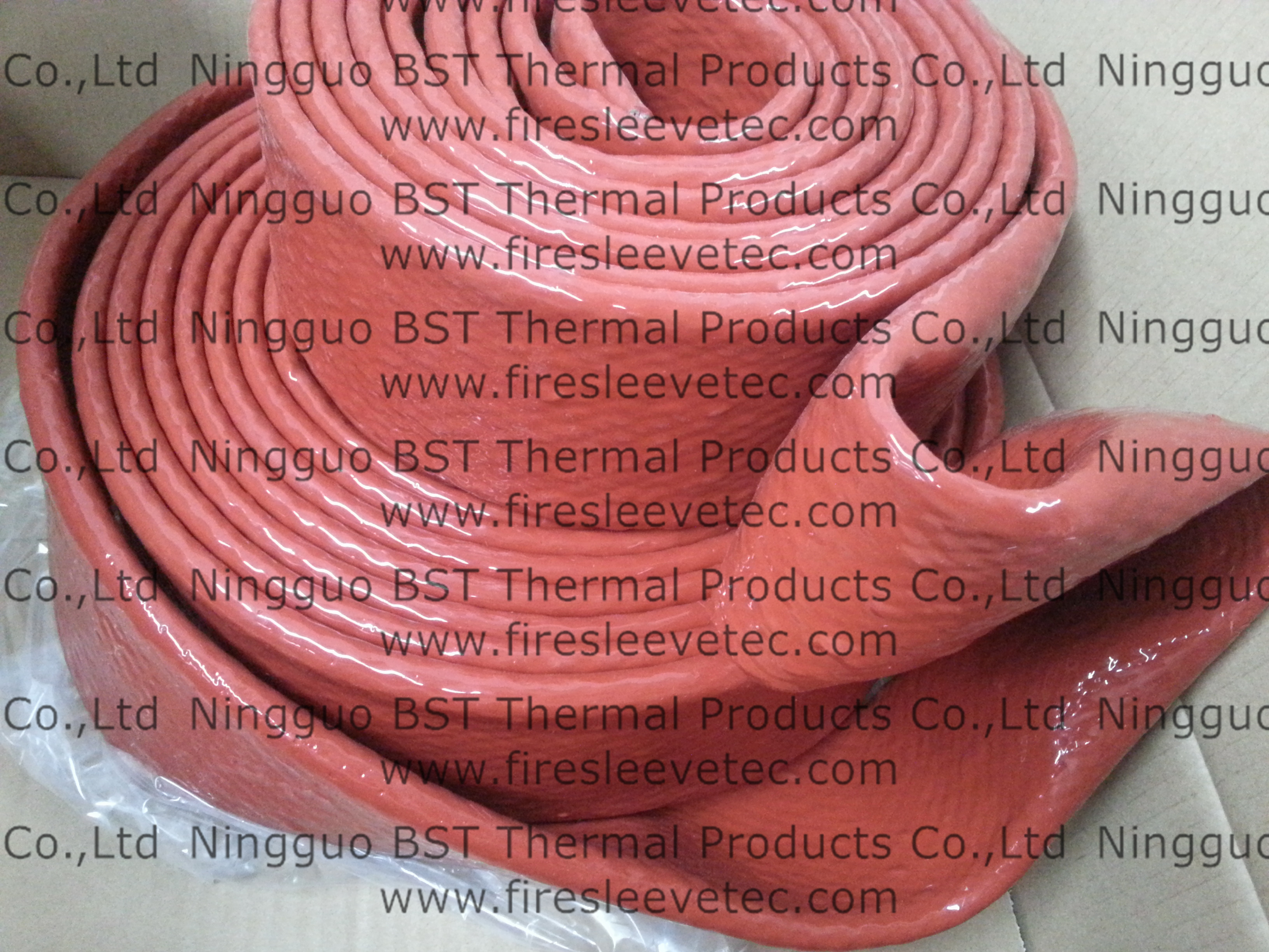 hydraulic hose protection heat sleeve