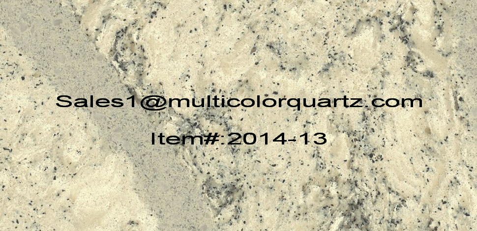 multicolors artificial quartz for kitchen countertops 