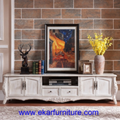 Телевизор стоит Деревянный гостиная мебель ТВ шкафы деревянный стол JX-0964