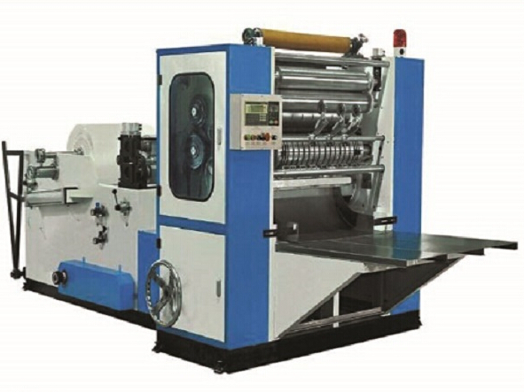 Interfold 4 lanes and 6 lanes facial tissue folding machine