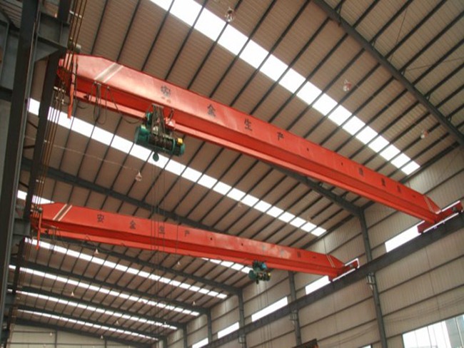 5 ton single girder bridge crane hoist 