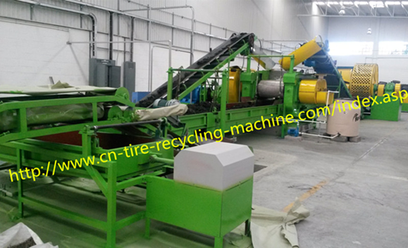 Waste Tyres Rubber Powder Production Line