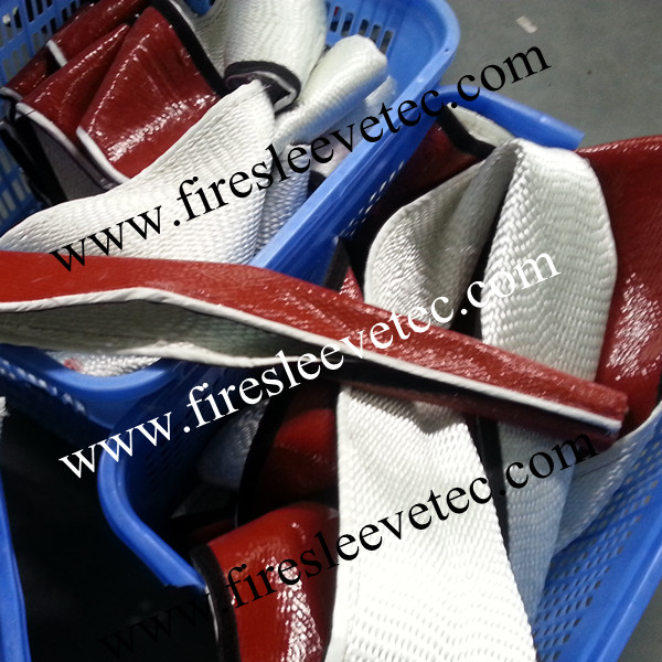 silicone coated fiberglass braided thermosleeve