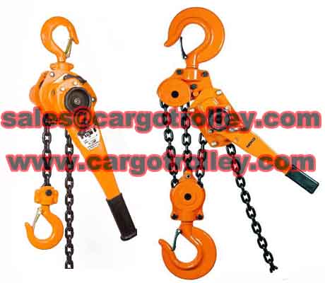 Lever chain hoist with high quality