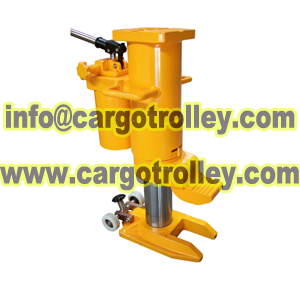 Professional toe jacks capacity from 5T to 50T