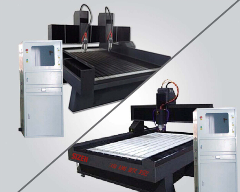 standard light stone CNC router--one axis/two axes