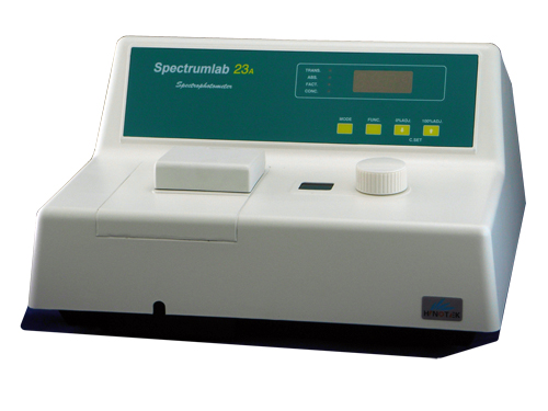 S23A VISIBLE SPECTROPHOTOMETER (Tube & Cuvette)
