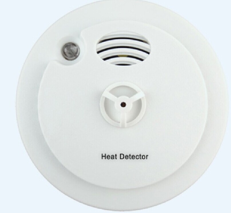 Domestic Heat Detector Alarm Temperature Detection Alert Sensor Home Fire Alarm System