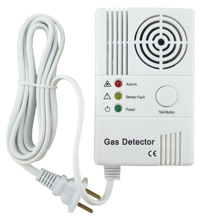 Бытовых токсичных горючих газов детектор анализаторов приборов сигнализации для LPG утечки природного газа 