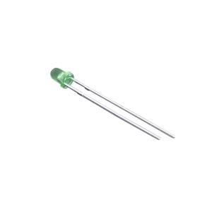 5.Through Hole LED-Low Power 3mm Flat Top Green