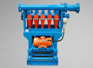 Oil gas drilling mud solids control desilter