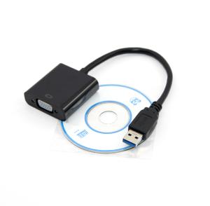 USB 3.0 для кабеля пластиковый разъем VGA 