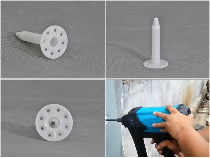 plastic insulation anchor nail for fixing