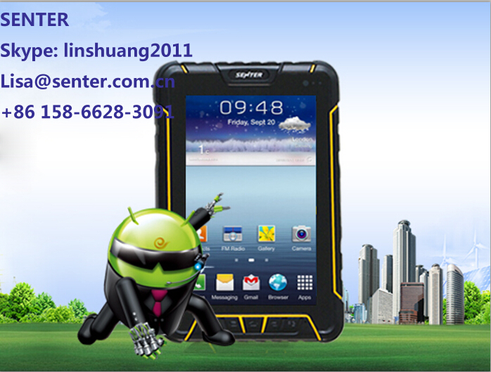 Сентер ST907 7 дюймовый 4 ядерный планшетный ПК Android 4.1 ОС/промышленный планшетный компьютер с самым лучшим низкая цена отпечатков пальцев
