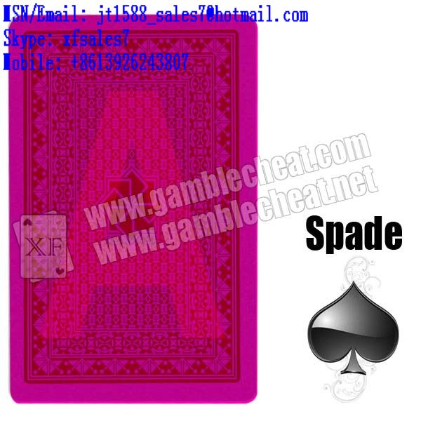 XF Ред Роял Пластик Покер Игра в Карты Для Контактных Линз и Для Игры в Покер Сканера