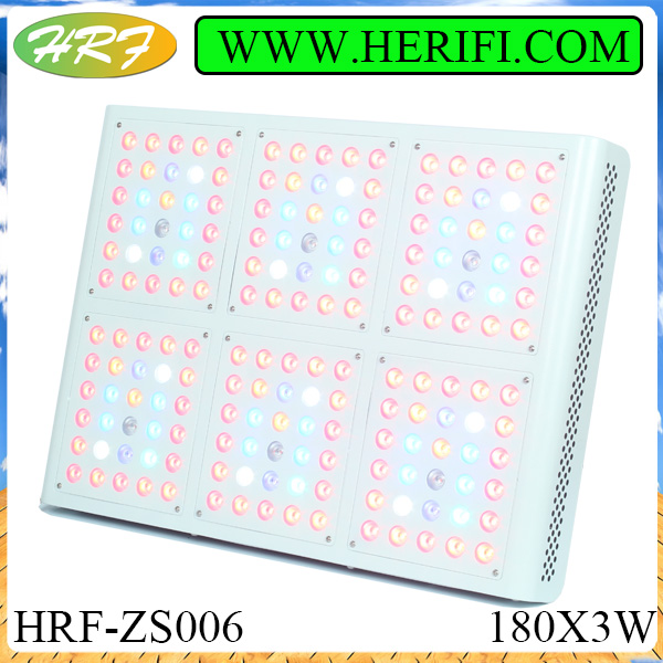 Herifi 2015 ZS006 180x3w привело светать гидропоники растут свет 