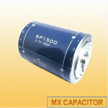Large Power 2.7v 600 farad Electric double layer super capacitor